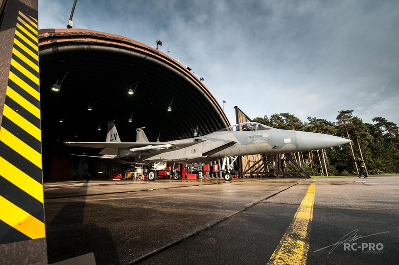 Illustration for article titled This Photo Tour Of The USAF's "Grim Reapers" F-15 Squadron Will Give You Shivers